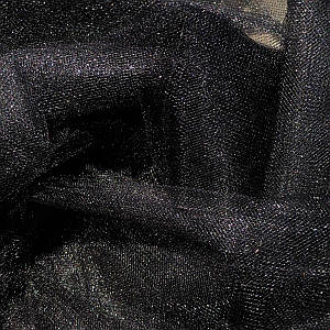 052-Фатин м'який (середньої жорсткості) ширина 3м. ЧОРНИЙ