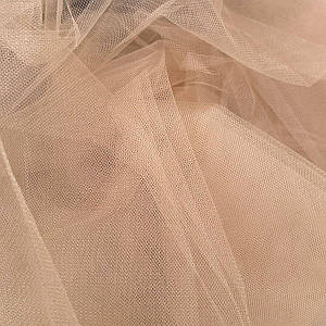 061-Фатин м'який (середньої жорсткості) ширина 3м. ТЕЛІСНИЙ