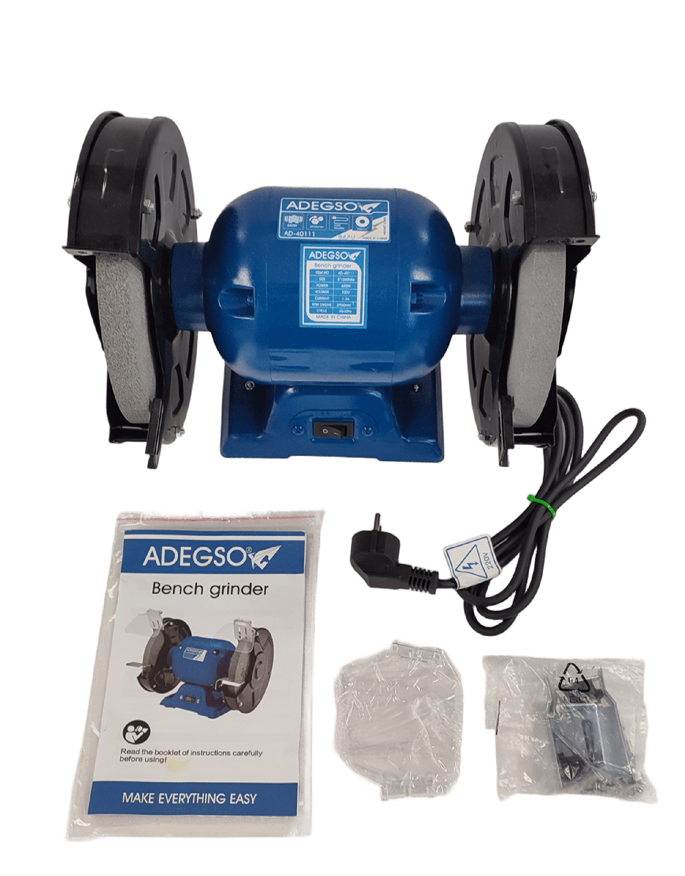 Точило ADEGSO AD-40111 200 мм 550 Вт