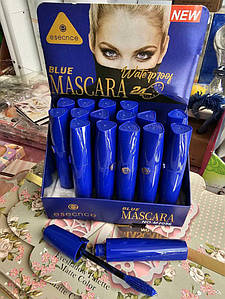 Водостійка туш для вій Esecnce Blue mascara