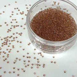 Бісер чеський Preciosa 10/0, колір 01112 - 50 г