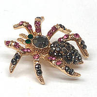 Брошка "Павук" метал - золото