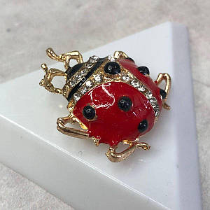 Брошка "Сонечко" метал - золото