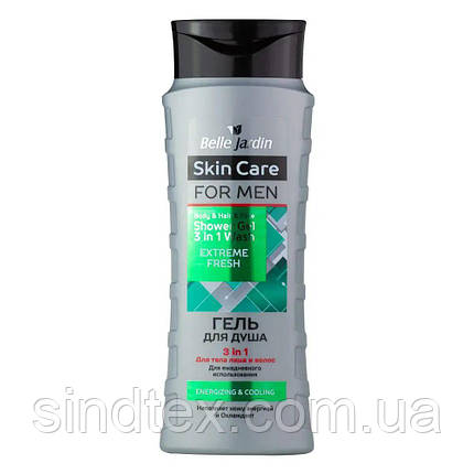 Гель для душу 3в1 Belle Jardin Extreme Fresh for men, 420 мл, фото 1