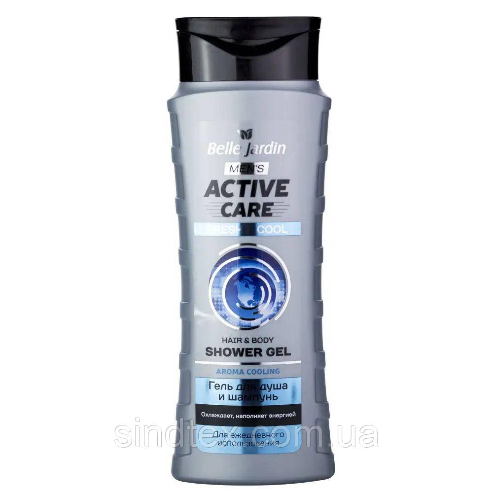 Гель для душу та шампунь Belle Jardin Fresh & Cool for men, 400 мл