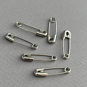 Булавка англійська 2 см упаковка 1000 шт. - колір срібло