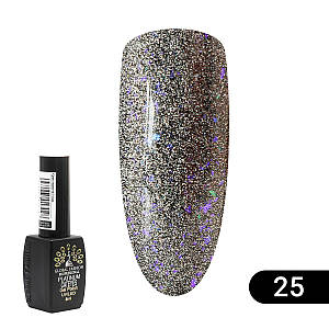 Гель лак Котяче око Platinum №25, 8мл