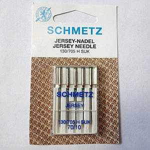 Голка Jersey 130/705 H SUK 70/10 VBS для в'язаних виробів та трикотажу