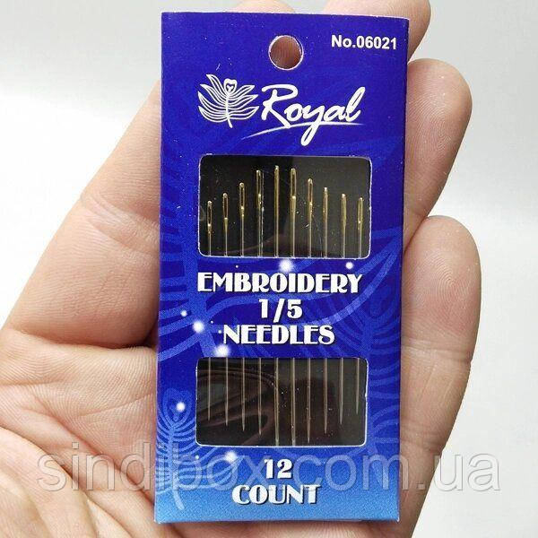 Голки 12шт 1/5 для ручного шиття Sindtex (06021), фото 1
