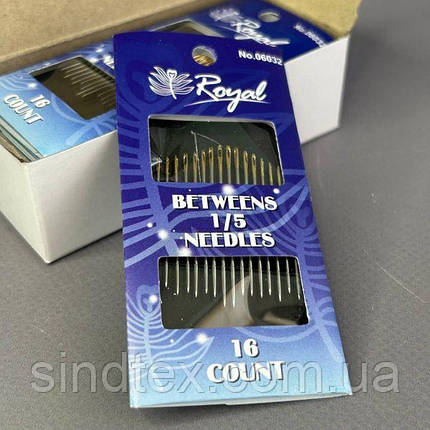 Голки 16шт 8 для ручного шиття Sindtex (06032), фото 1