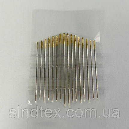 Голки 16шт 8 для ручного шиття Sindtex (06032), фото 2
