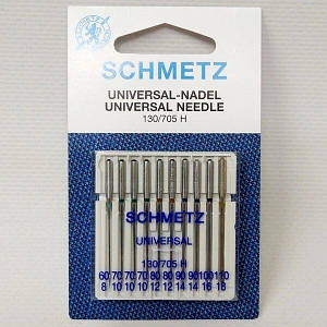 Голки універсальні Schmetz Universal № 60-110 -10 шт