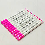 Зникаючий (водорозчинний) маркер Adger для тканини, рожевий, фото 3
