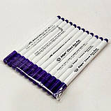 Зникаючий (водорозчиний) маркер Adger для тканини, фіолетовий, фото 3