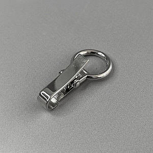 Карабін #2420 для сумки 20 мм, нікель - 4,5 см