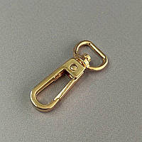 Карабін для сумки 13 мм, золото - 4,2 см