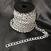 Декоративні ланцюги, колір срібло 3,4 мм, фото 7