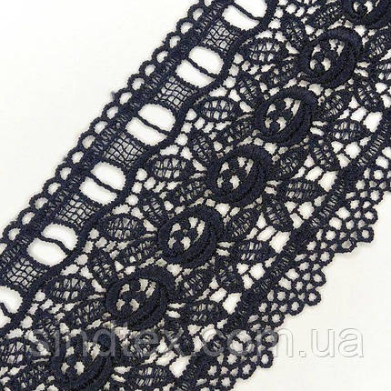 Мереживо макраме Sindtex 10см (20м) Колір - Синій темний (09-Y10093-3), фото 2