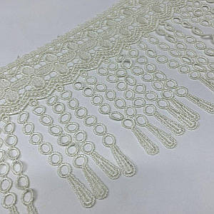 Мереживо макрамі Sindtex 17 см (13м) Колір - айворі (0575-6032)