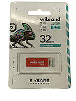 USB Флешнакопичувач 32 гб. Red Wibrand Wi2.0/CH32