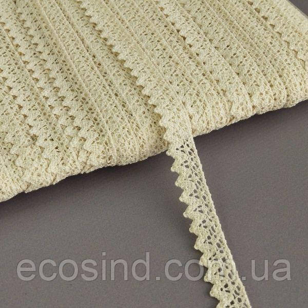 Мереживо лляне 1,1 см - Бежевий (М6468-1), фото 1