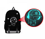 Рюкзак UKC Music з USB світиться в темряві, фото 6