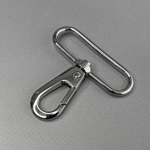 Карабін для сумки 48 мм, нікель - 5,5 см