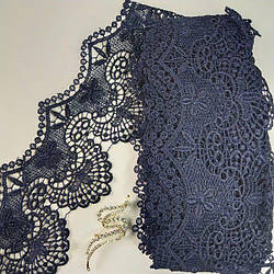 Мереживо макраме Sindtex 11 см (13 м) колір-синій темний (38-D2222901-2)