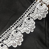 Мереживо макраме Sindtex 6CM (13M) Колір білий (729-42-001), фото 2