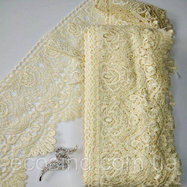 Мереживо макраме Sindtex 14 см (13 м) Колір - Молочний (41-ліки018-0278-6), фото 1