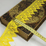 Мереживо макраме Sindtex 6CM (13 м) Колір-жовтий (729-51-132), фото 3