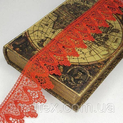 Мереживо макраме Sindtex 6CM (13M) Колір-червоний (729-51-026), фото 3