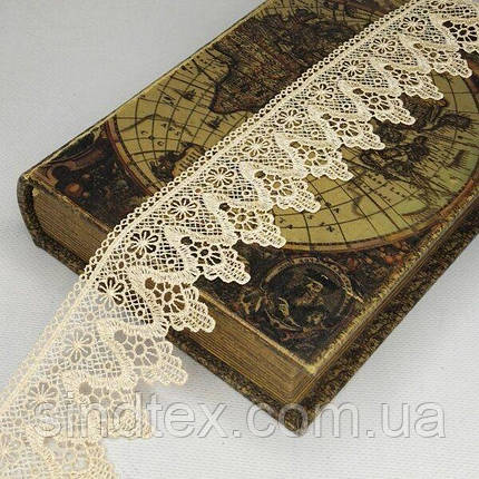 Мереживо макраме Sindtex 6CM (13M) Колір-персик (729-51-123), фото 2