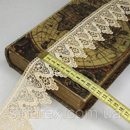 Мереживо макраме Sindtex 6CM (13M) Колір-персик (729-51-123), фото 3