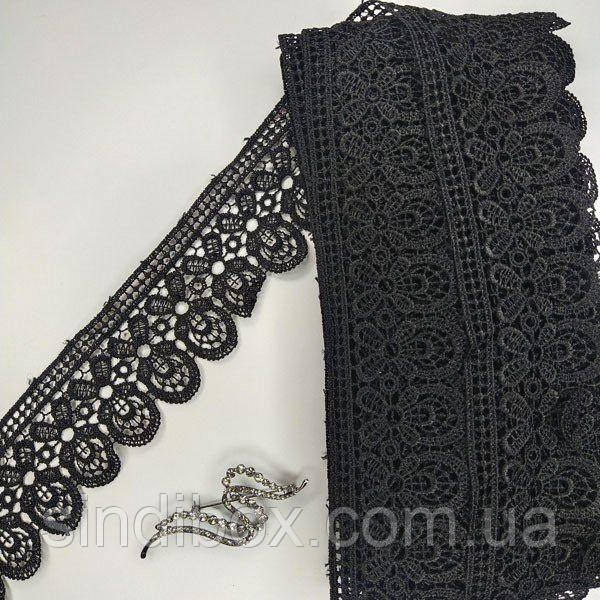 Мереживо макраме Sindtex 6см (13м) Колір - Чорний (12-SF-3150-4), фото 1