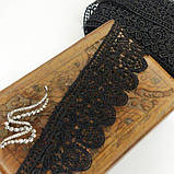 Мереживо макраме Sindtex 6см (13м) Колір - Чорний (12-SF-3150-4), фото 3