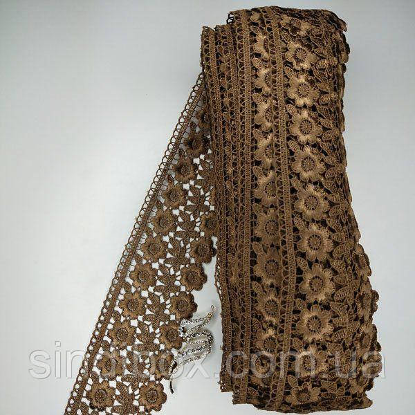 Мереживо макраме Sindtex 7.5 см (20 м) Колір - Золото (25-F1375E1-4)