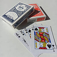 Гральні карти 1 колода 54 карти, пластикове покриття Plastic Coated