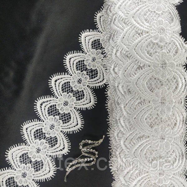 Мереживо макраме Sindtex 7см (13м) Колір - Білий (10-L0434-1)