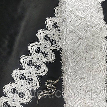 Мереживо макраме Sindtex 7см (13м) Колір - Білий (10-L0434-1), фото 1