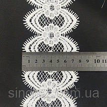 Мереживо макраме Sindtex 7см (13м) Колір - Білий (10-L0434-1), фото 4