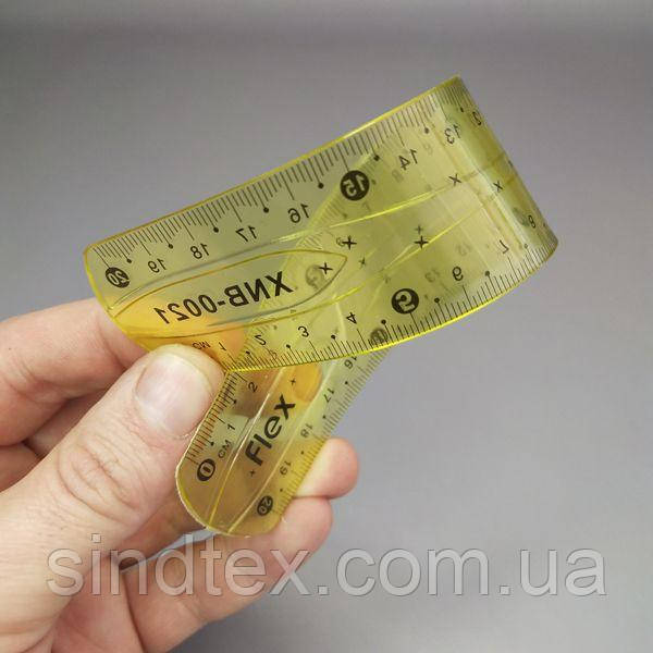 Лінійка 20см НЕЛОМАЙКА TWISTN FLEX 20см