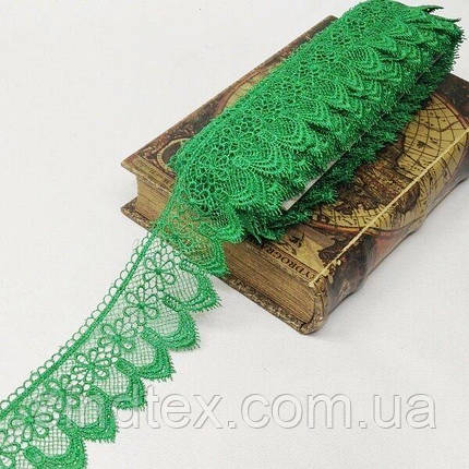 Мереживо макраме Sindtex 7CM (13M) Колір-зелений (729-64-019), фото 1