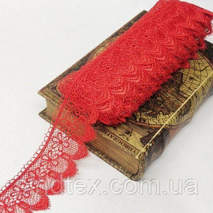Мереживо макраме Sindtex 7CM (13M) Колір-червоний (729-64-026), фото 1