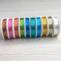 Люрексова нитка для вишивки - Веселка 10од