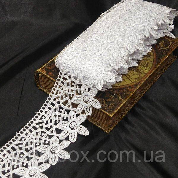 Мереживо макраме Sindtex 9см (13 м) Колір білий (729-93-001)