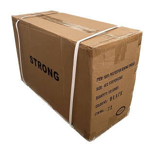 ОПТ від 120 шт нитки швейні STRONG чорні 40/2 4000ярдів