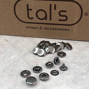 Кнопка Альфа 12,5мм #54 Темний нікель (720шт) (00245)