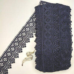 Мереживо макраме Sindtex 6CM (20 м) Колір синій темний (28-Y10494-3)