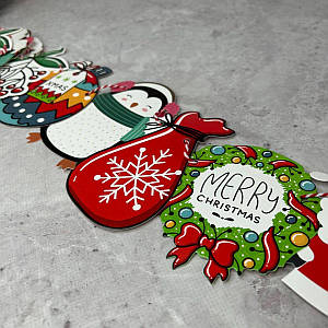 Новорічні гірлянди "happy new year" #997/4